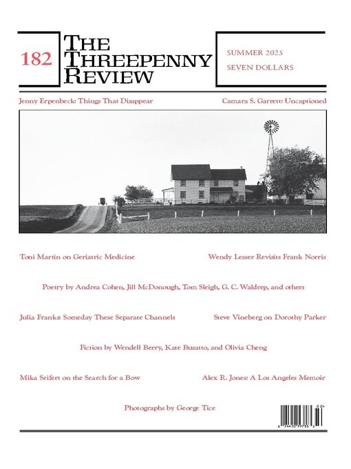 Title details for The Threepenny Review by The Threepenny Review - Available